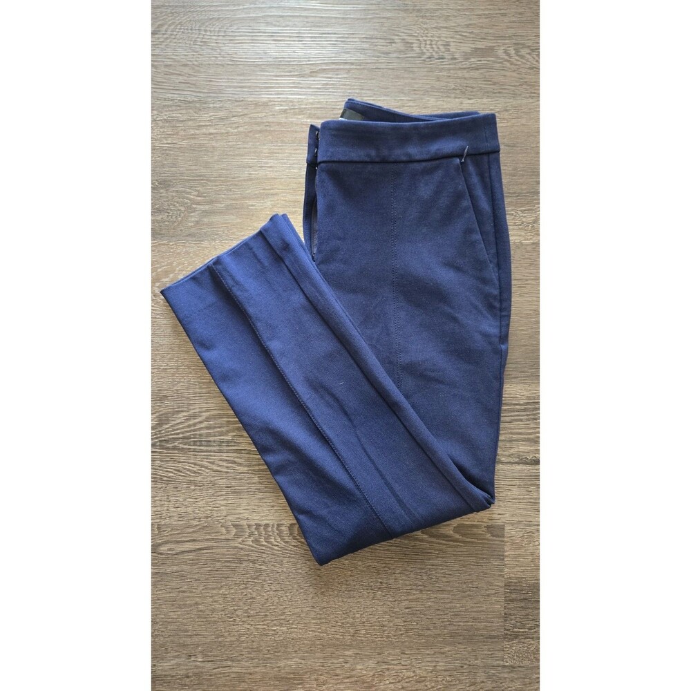 White House Black Market Navy Blue Tailored Trousers – Size 6